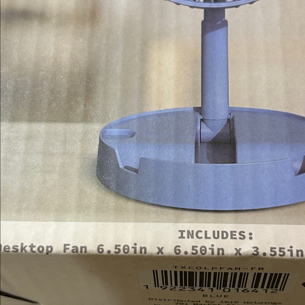 Portable Desktop Fan with Foldable Design - Picture 13 of 13